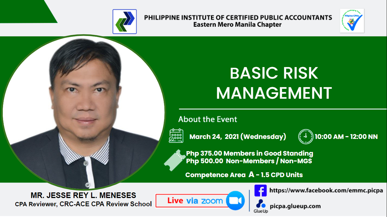 BASIC RISK MANAGEMENT | Philippine Institute of Certified Public ...