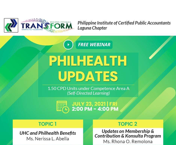 PICPA LAGUNA: PHILHEALTH UPDATES (Self-Directed Learnings) | Philippine ...