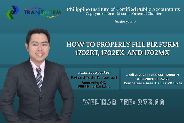 HOW TO PROPERLY FILL UP BIR FORM 1702RT, 1702EX, AND 1702MX ...